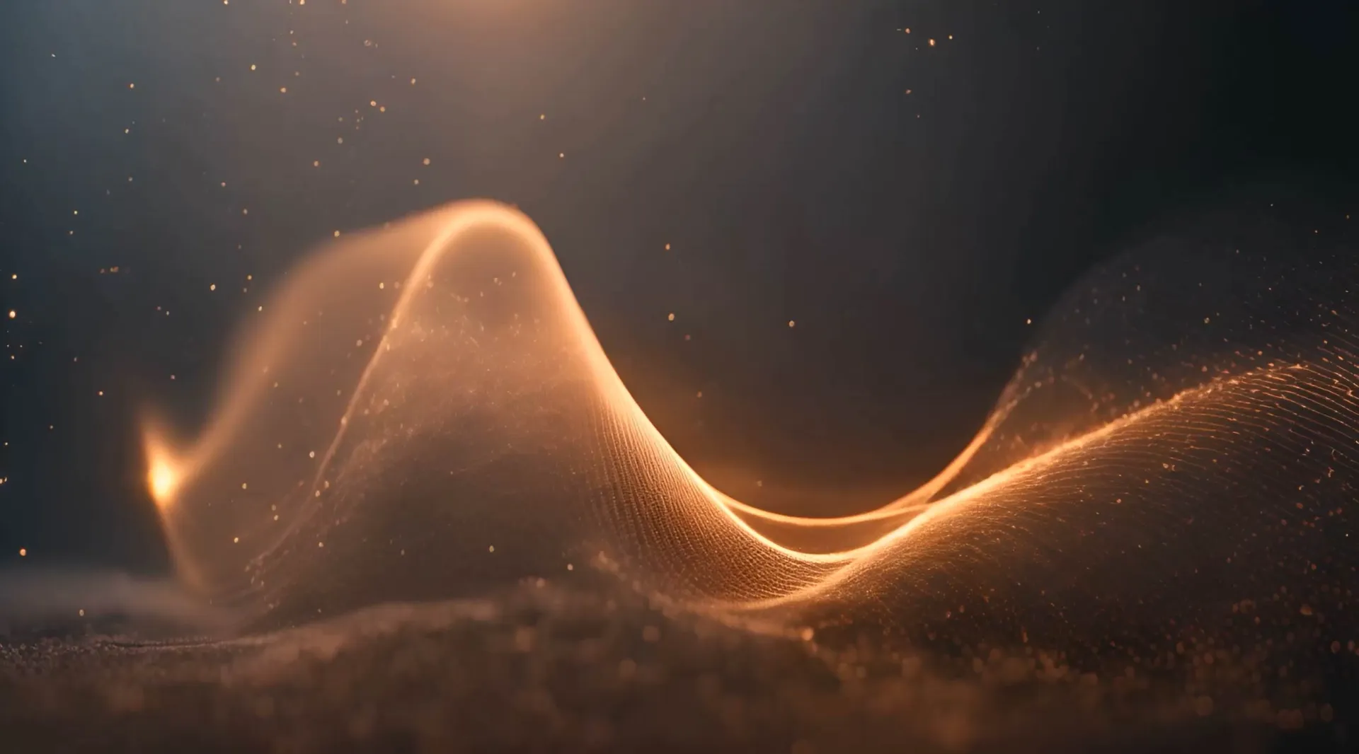 Majestic Dust Drift Sparkling Stock Video